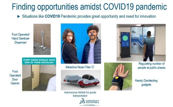 Finding opportunities amidst COVID-19 pandemic > La Fondation Dassault Systèmes